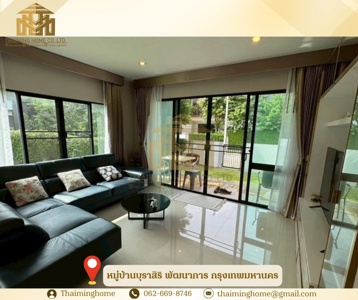 บ้านให้เช่าหมู่บ้านบุราสิริ พัฒนาการ กรุงเทพมหานคร(รหัสทรัพย์TH4-191225) – รูปที่ 2