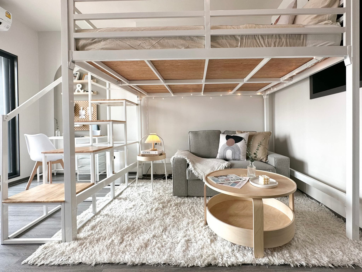White Room 🤍 Ideo Chula Samyan Studio 29 Sqm Fullyfurnish 24,000- White Room 🤍 Ideo Chula Samyan Studio 29 Sqm Fullyfurnish 24,000-