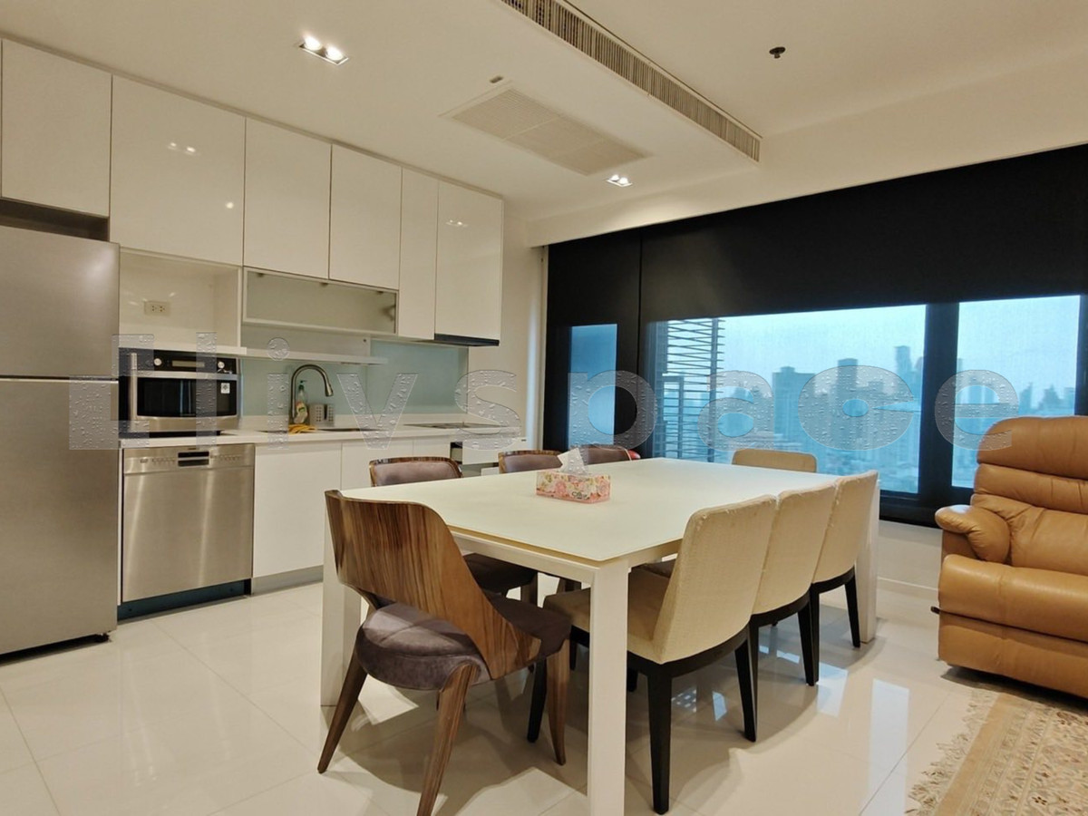 ▚ LE189ツ สำหรับเช่า Amanta Lumpini 2 Bed 138.52 ตร.ม.! 💎 ห้องใหญ่ไซส์แรร์ ชั้นสูงมาก วิวเมืองพาโนรามา แต่งสวยที่สุด  – รูปที่ 3