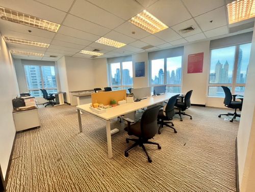 Service Office for rent Bts Phloen Chit in grade A office Building