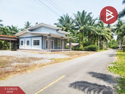 Single house for sale with palm plantation land, area 3 rai 69.2 square wah, Pak Phun Subdistrict, Nakhon Si Thammarat.