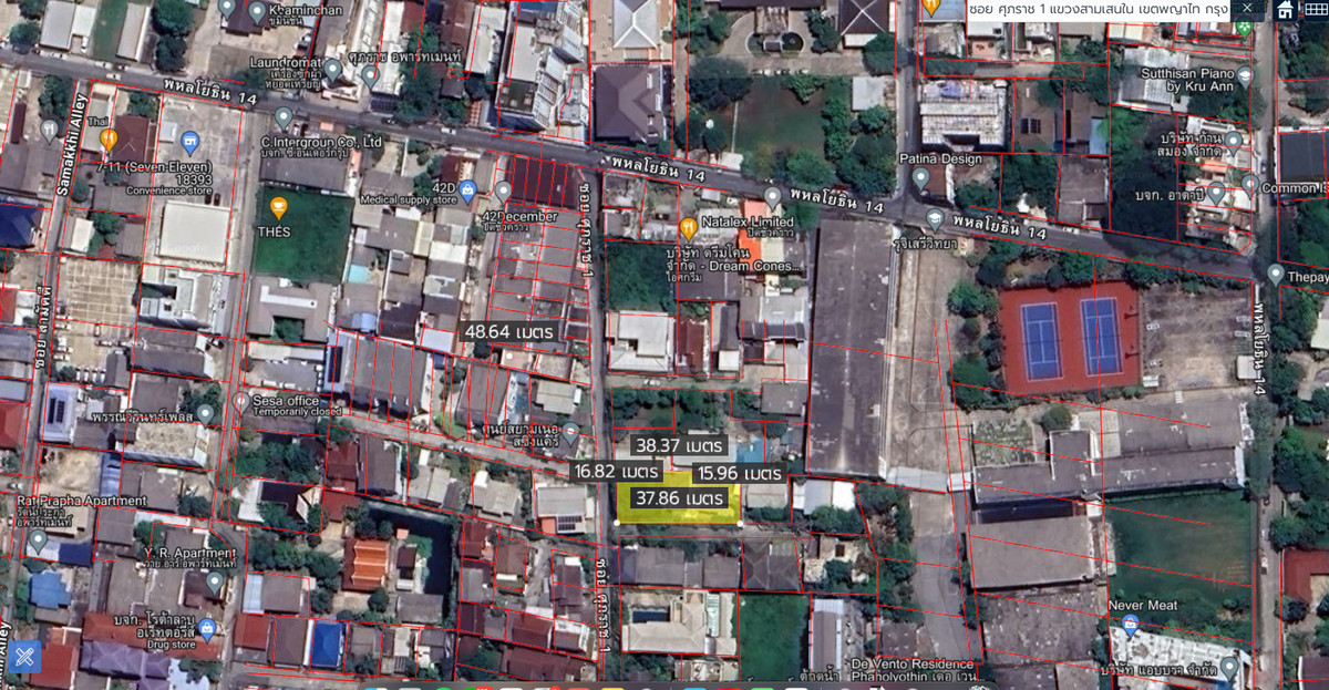 🔥 For sale 🔥 Land Soi Sailom / 160 sq m E070