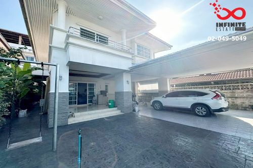 2-story detached house for rent, Sangsit Village, Chokchai 4 Road, Lat Phrao.