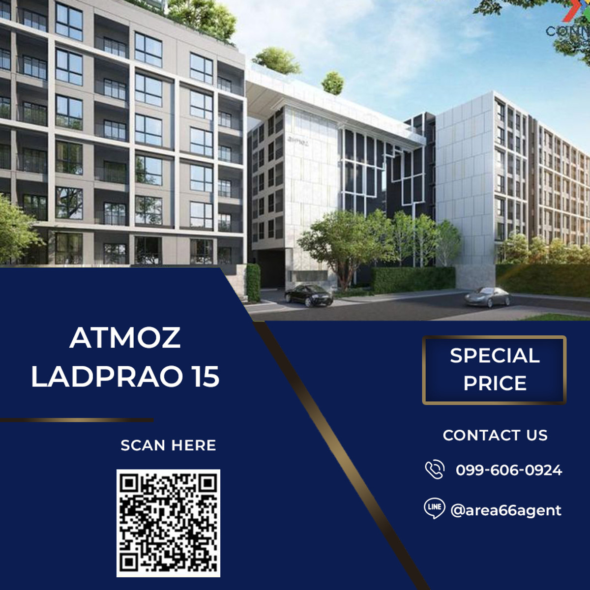 🔥 For sale!! Condo Atmoz Lat Phrao 15 🔥 For sale!! Condo Atmoz Lat Phrao 15