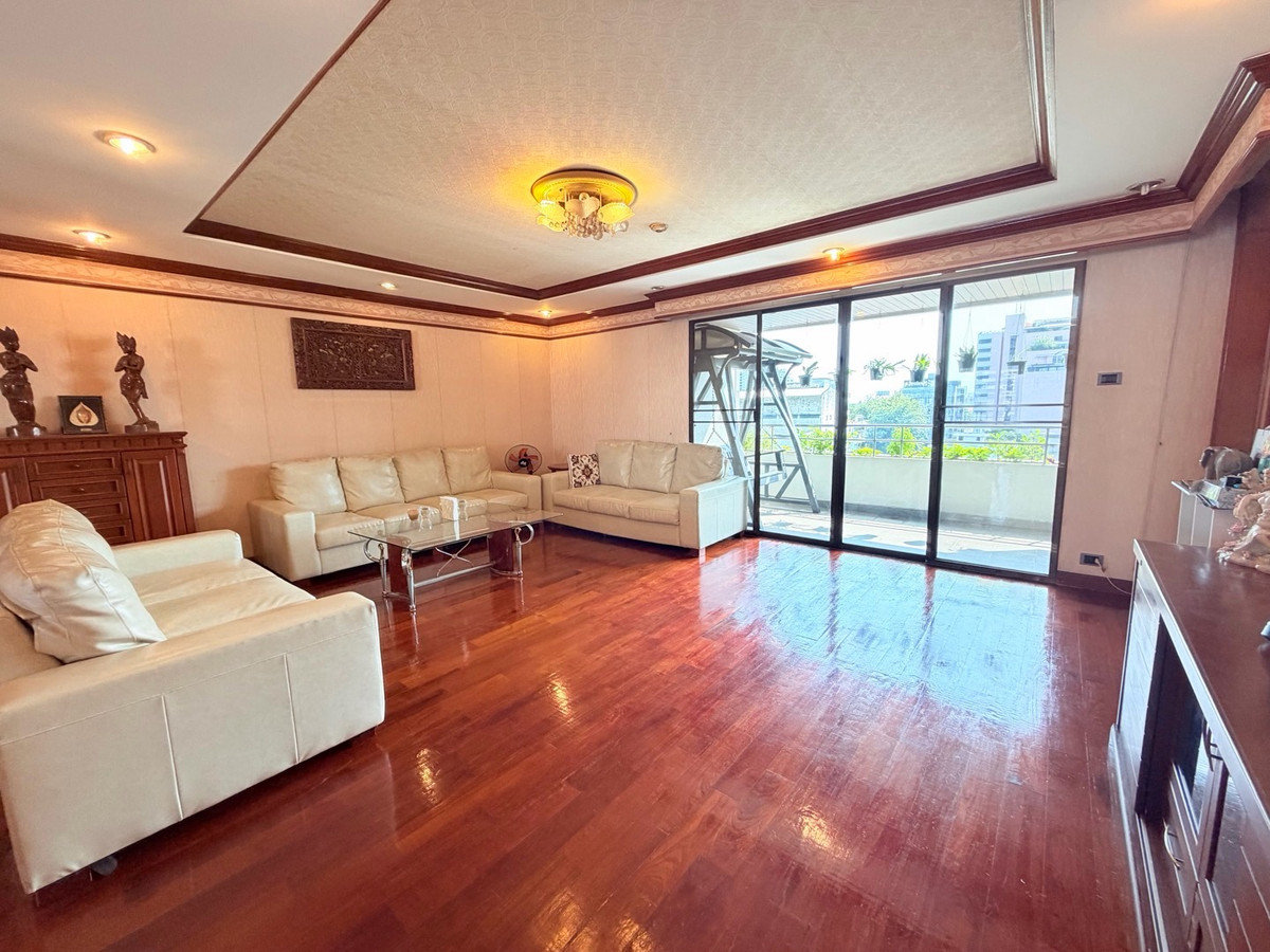 คอนโดใหญ่ ใจกลางสาทร 4 ห้องนอน บนถนนเย็นอากาศ หาได้ยากในโซนนี้ สงบ เป็นส่วนตัว – รูปที่ 3