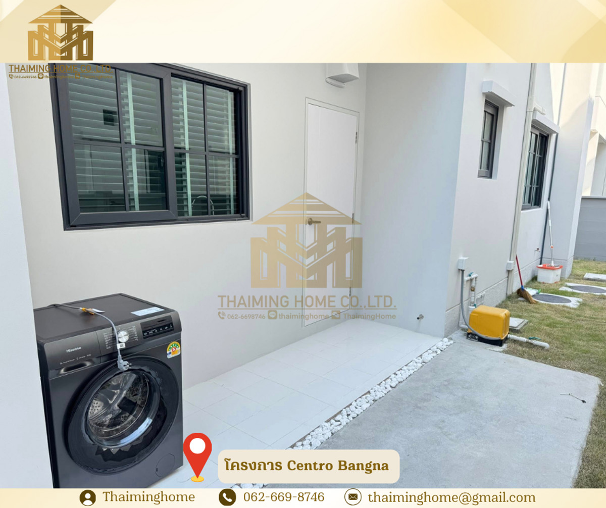 🏡 ให้เช่าบ้าน 𝐂𝐞𝐧𝐭𝐫𝐨 𝐁𝐚𝐧𝐠𝐧𝐚 ติดเมกะบางนา [รหัสทรัพย์TH5-101225] – รูปที่ 3