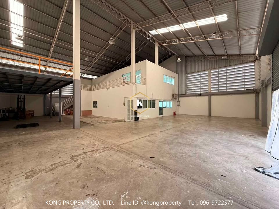 Warehouse for rent, Lat Lum Kaeo, Pathum Thani, near Bang Bua Thong - Suphan Buri Road, size 1 rai. – รูปที่ 4