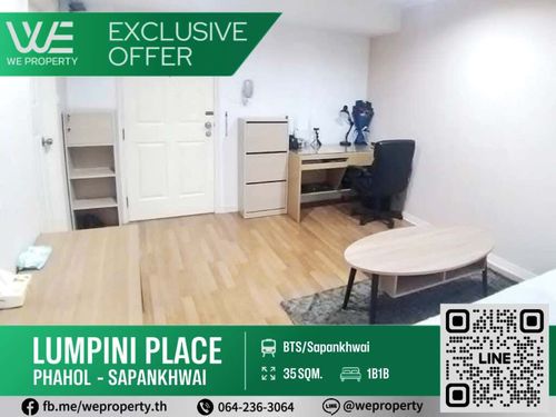 1Bed, high floor, best price!!⭐Lumpini Place Phahol - Sapankhwai (Lumpini Place Phahol - Saphan Khwai)