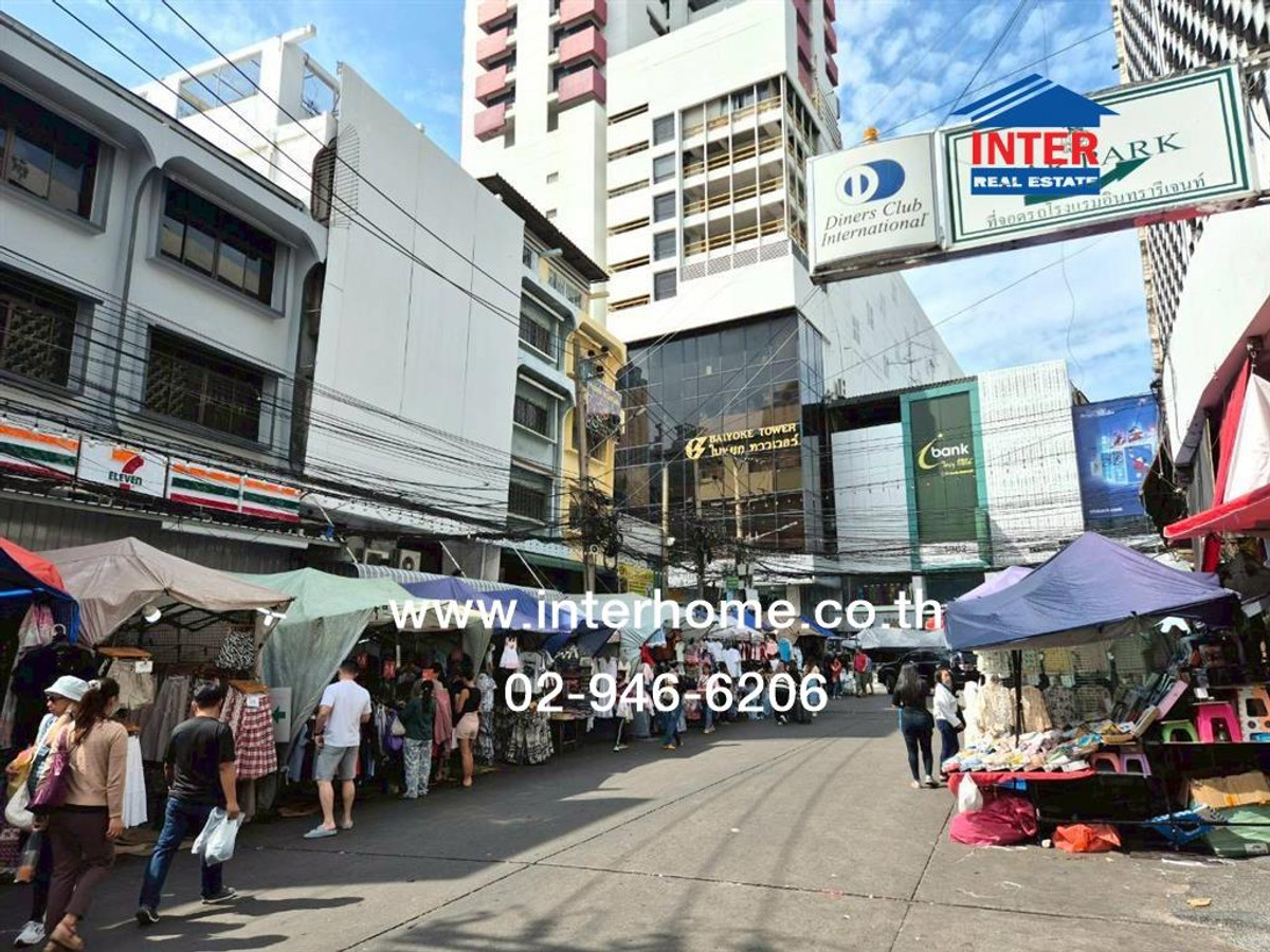ห้องชุดเพื่อประกอบการค้า (ห้องมุม ทำเลดี) 28.85 ตร.ม. อาคารใบหยกทาวเวอร์1 ชั้น2 ใกล้อินทราสแควร์ ซอยราชปรารภ1 ถนนเพชรบุรี ถนนราชปรารภ เขตราชเทวี กรุงเทพมหานคร