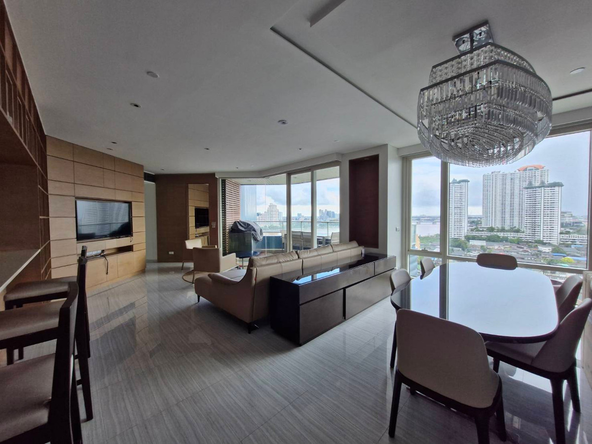 165sqm Elegant River view 3 bedrooms for rent and sale at Watermark Chaopraya 165sqm Elegant River view 3 bedrooms for rent and sale at Watermark Chaopraya