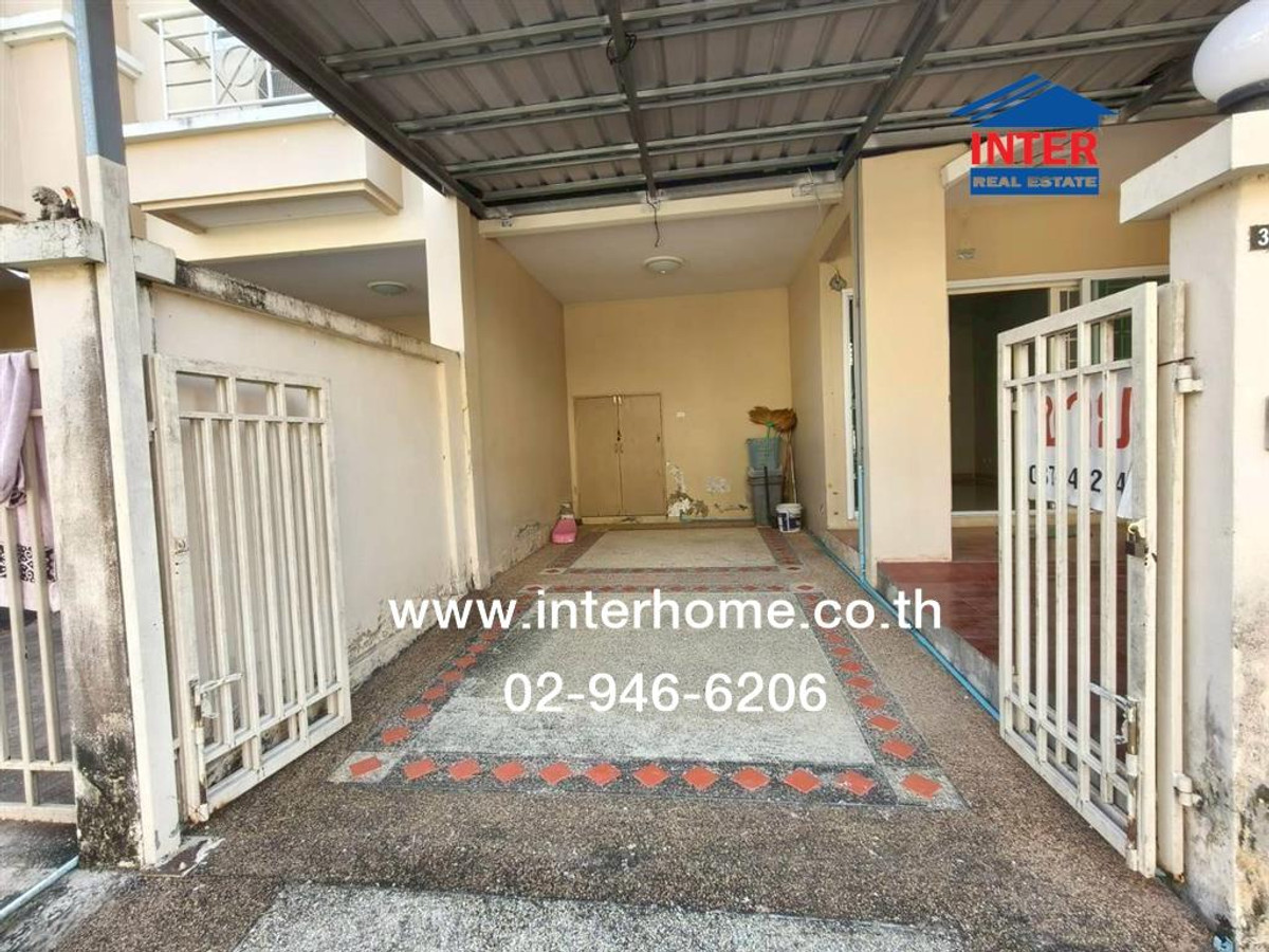 2-story townhouse, 19.5 sq m, Sinthanee Grand Ville Village, Rangsit, Khlong 5, next to Rangsit-Nakhon Nayok Road. Lam Luk Ka Expressway Road, Thanyaburi, Pathum Thani – รูปที่ 3