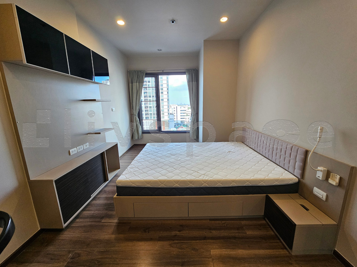 ▚ LE196ツ สำหรับเช่า Onyx Phaholyothin 1 Bed 41 ตร.ม.! 💎 ห้องรีโนเวทใหม่เอี่ยม ไซส์ใหญ่ มีมุมทำงาน ราคาดีมาก เพียง 18,000! – รูปที่ 4