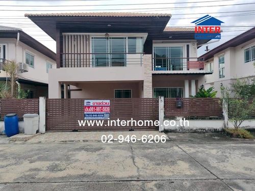บ้านเดี่ยว 2 ชั้น 57.9 ตร.ว. หมู่บ้านพิศาล ประชาอุทิศ ใกล้ปั้ม ปตท. ซอยประชาอุทิศ76 ถนนประชาอุทิศ ถนนเลียบวงแหวนรอบนอกตอนใต้ เขตทุ่งครุ กรุงเทพมหานคร