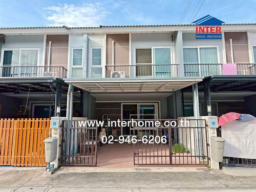 ทาวน์เฮ้าส์ 2 ชั้น 18.7 ตร.ว. หมู่บ้านศุภาลัยเบลล่า วงแหวน-รามอินทรา ซอยสุเหร่าคลองหนึ่ง15 ถนนรามอินทรา ถนนพระยาสุเรนทร์ เขตคลองสามวา กรุงเทพมหานคร
