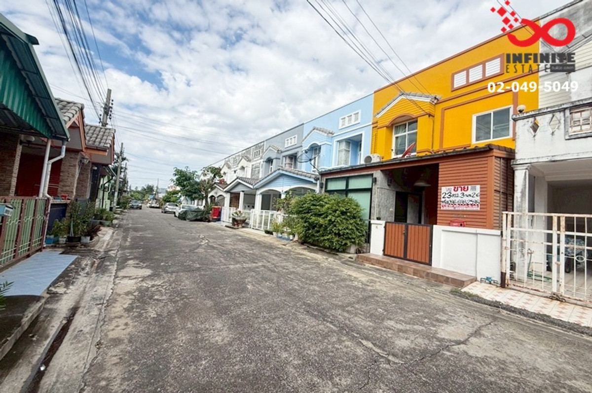 ขายทาวน์เฮ้าสน์ หมู่บ้านณัฐกานต์ สายไหม64  2ชั้น 21ตรว.   – รูปที่ 2