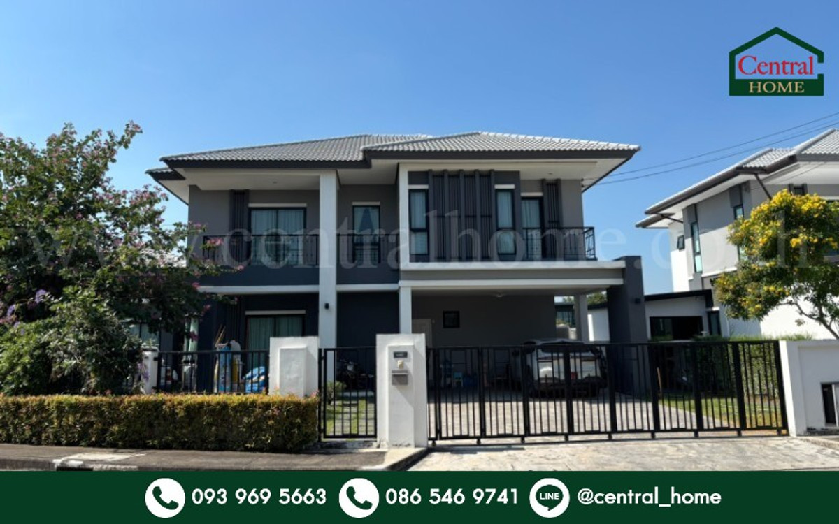 บ้านเดี่ยว บ้านฟ้ากรีนเนอรี่ทิวา ปิ่นเกล้า-สาย 5 แปลงมุม หน้าสวน บ้านเดี่ยว บ้านฟ้ากรีนเนอรี่ทิวา ปิ่นเกล้า-สาย 5 แปลงมุม หน้าสวน