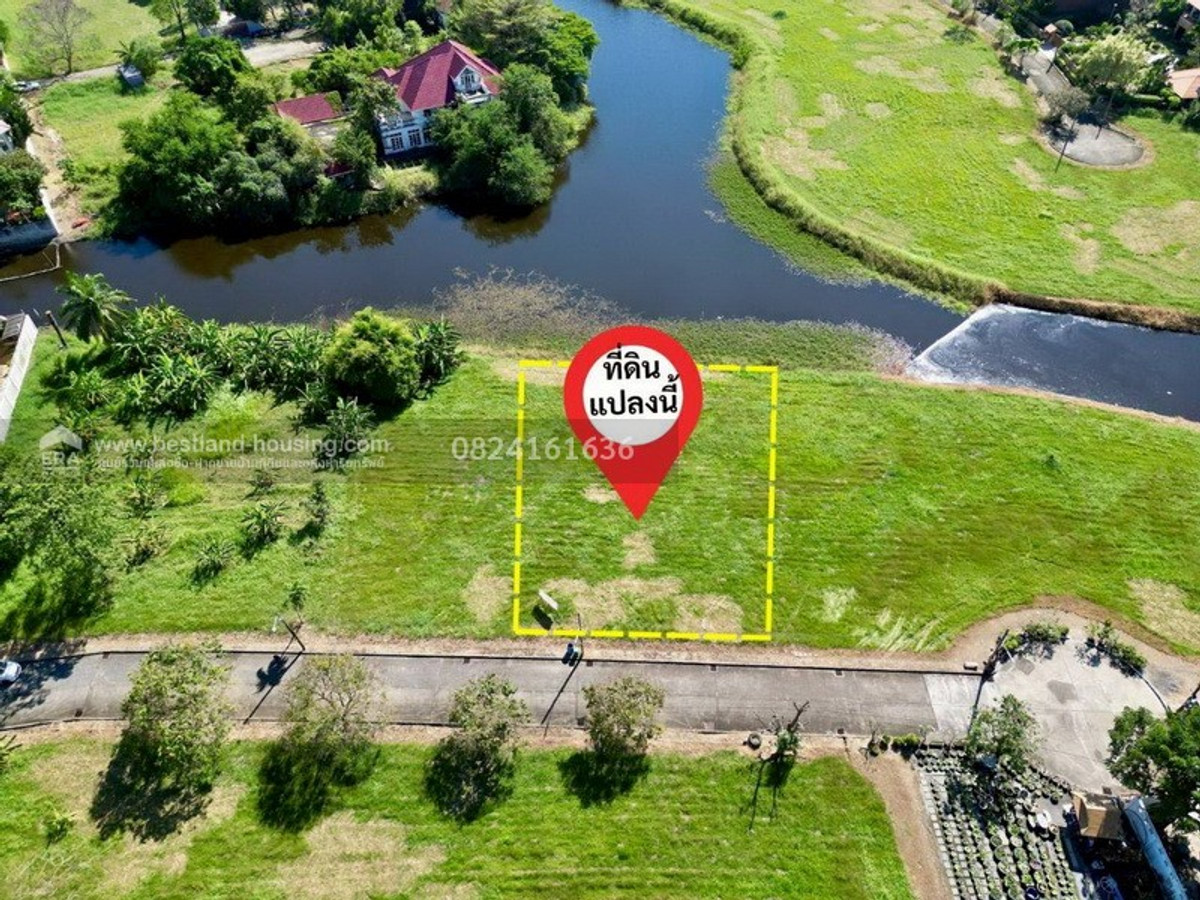 Empty land for sale Krisada Nakhon Village 25, Pracha Ruamjai Road 31, selling below appraised price, area 1 rai 20 sq m, width 42 meters, depth 40 meters. – รูปที่ 2