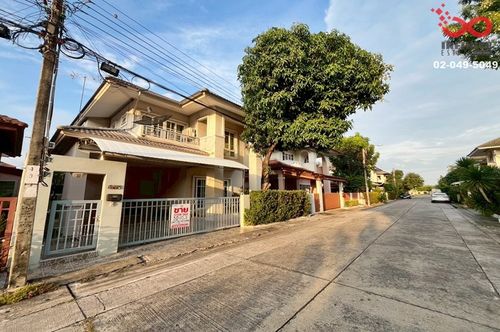 ขายบ้านเดี่ยว ปรีชา ร่มเกล้า 50 ตรว. ใกล้ MRT มีนบุรี 2 สาย ต่อเติมครัว-โรงรถ
