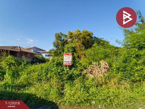Land for sale, already filled, area 77 square meters, Soi Ruamsuk 7/16, Ban Mai, Pathum Thani.