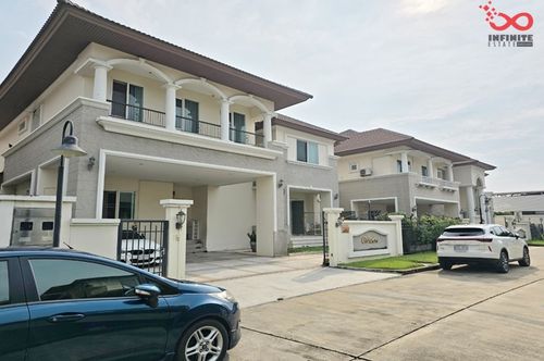 2-story detached house for sale, Enrich Park Pinklao, 110 sq m., Kanchanaphisek, ready to move in.
