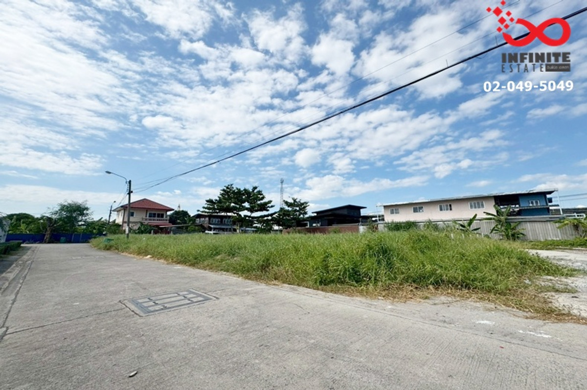 Land for sale, already filled in, Siam Pattana 18, Samrong Tai Municipality 21, Bang Hua Suea, Samut Prakan.
