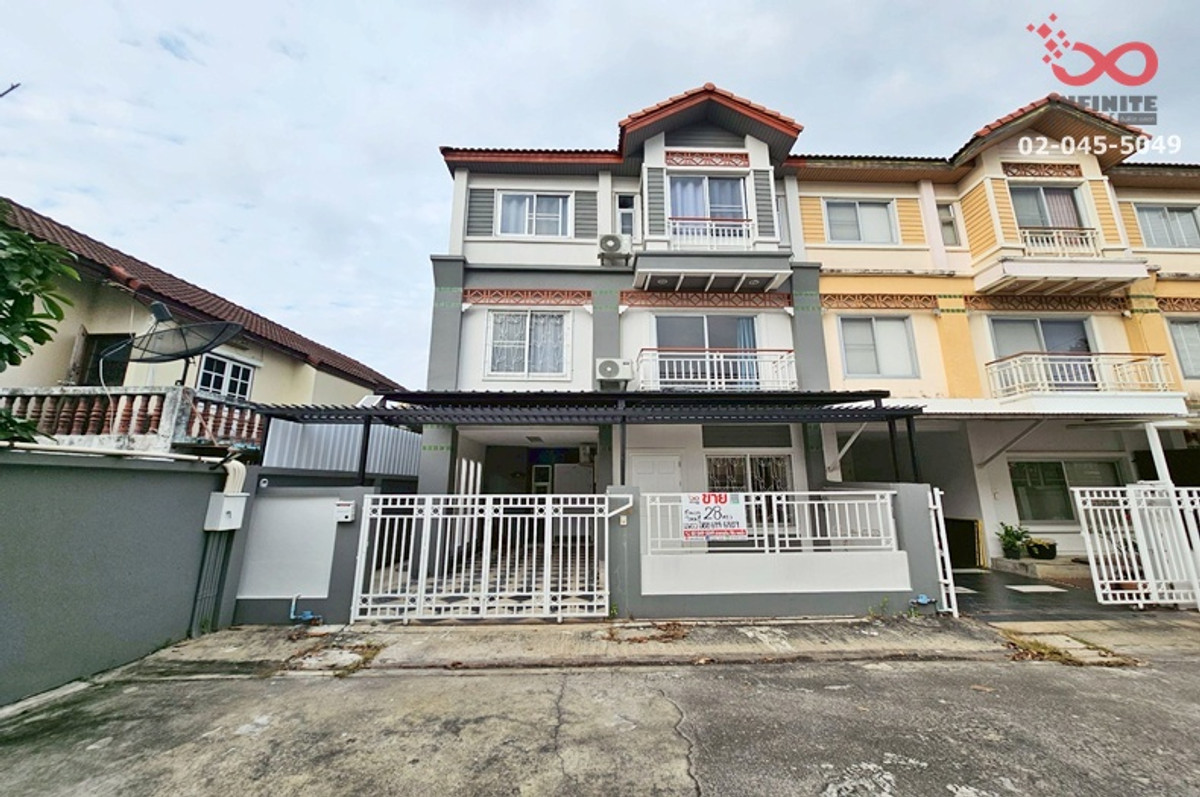 ขายทาวน์เฮาส์ 3ชั้น บ้านสนารา วิภาวดี 27 หลังริม 28 ตร.วา ใกล้ศูนย์ราชการหลักสี่ – รูปที่ 2