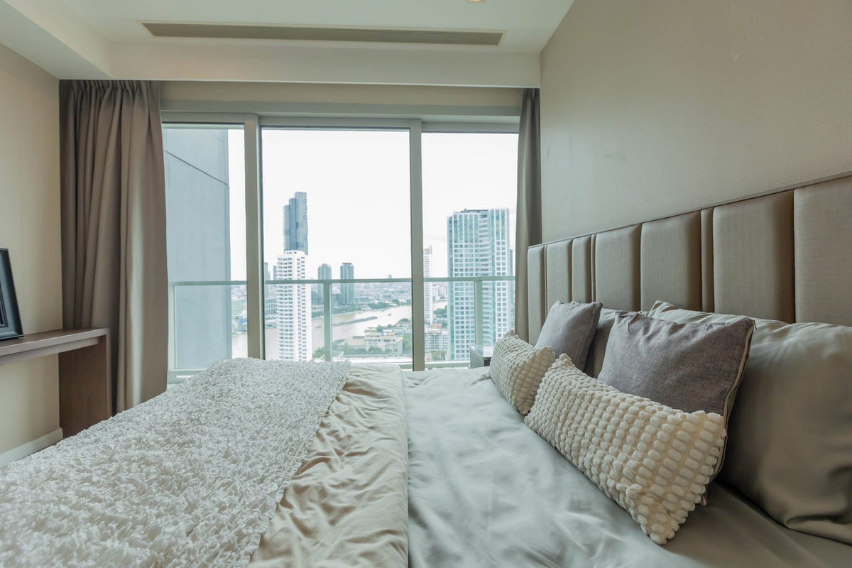 ST347 ปล่อยเช่า / ขาย คอนโดหรูริมแม่น้ำเจ้าพระยา The River Condominium เจริญนคร – Tower B ห้องขนาดใหญ่ วิวสวย พร้อมอยู่ มาพร้อมบริการแม่บ้านประจำ  รายละเอียดห้อง – รูปที่ 2