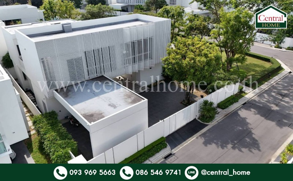บ้านเดี่ยว VIVE รัตนาธิเบศร์ - ราชพฤกษ์ Super Luxury หลังมุม บ้านเดี่ยว VIVE รัตนาธิเบศร์ - ราชพฤกษ์ Super Luxury หลังมุม