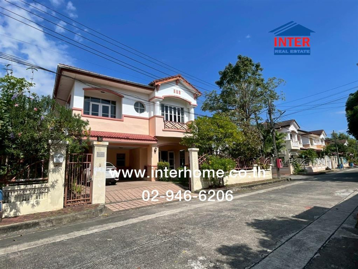 บ้านเดี่ยว 2 ชั้น 110.3 ตร.ว. หมู่บ้านมัณฑนา พระยาสุเรนทร์26 ซ.24 ซอยพระยาสุเรนทร์26 ถนนรามอินทรา109 ถนนรามคำแหง เขตมีนบุรี กรุงเทพมหานคร – รูปที่ 2