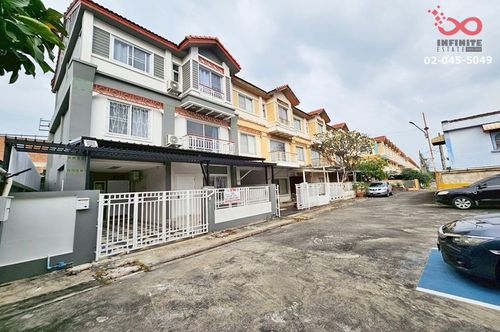 ขายทาวน์เฮาส์ 3ชั้น บ้านสนารา วิภาวดี 27 หลังริม 28 ตร.วา ใกล้ศูนย์ราชการหลักสี่