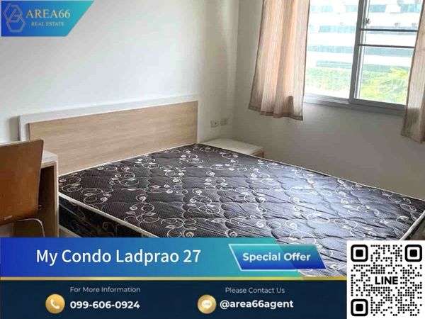 🚨 ราคานี้ไม่ได้มีบ่อย!
My Condo Ladprao 27 ห้องจริงสวย สภาพดี พร้อมเข้าอยู่ สนใจนัดชมห้องได้เลยครับ ก่อนมีคนจอง ✨