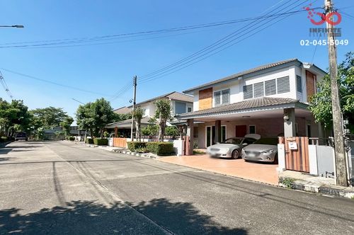2-storey detached house for sale, 55 sq m. Kritsana Tiwanon 56 (Phra Mae Karun), Mueang District, Pathum Thani.