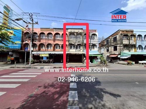 Commercial building, 3 floors, 17.7 sq m. Commercial building, entrance to Soi Bang Waek 98. Soi Charansanitwong 13 Opposite Nisachon Village Entrance to Soi Bang Waek 98 Soi Charansanitwong 13, Bang Waek Road, Phasi Charoen District, Bangkok