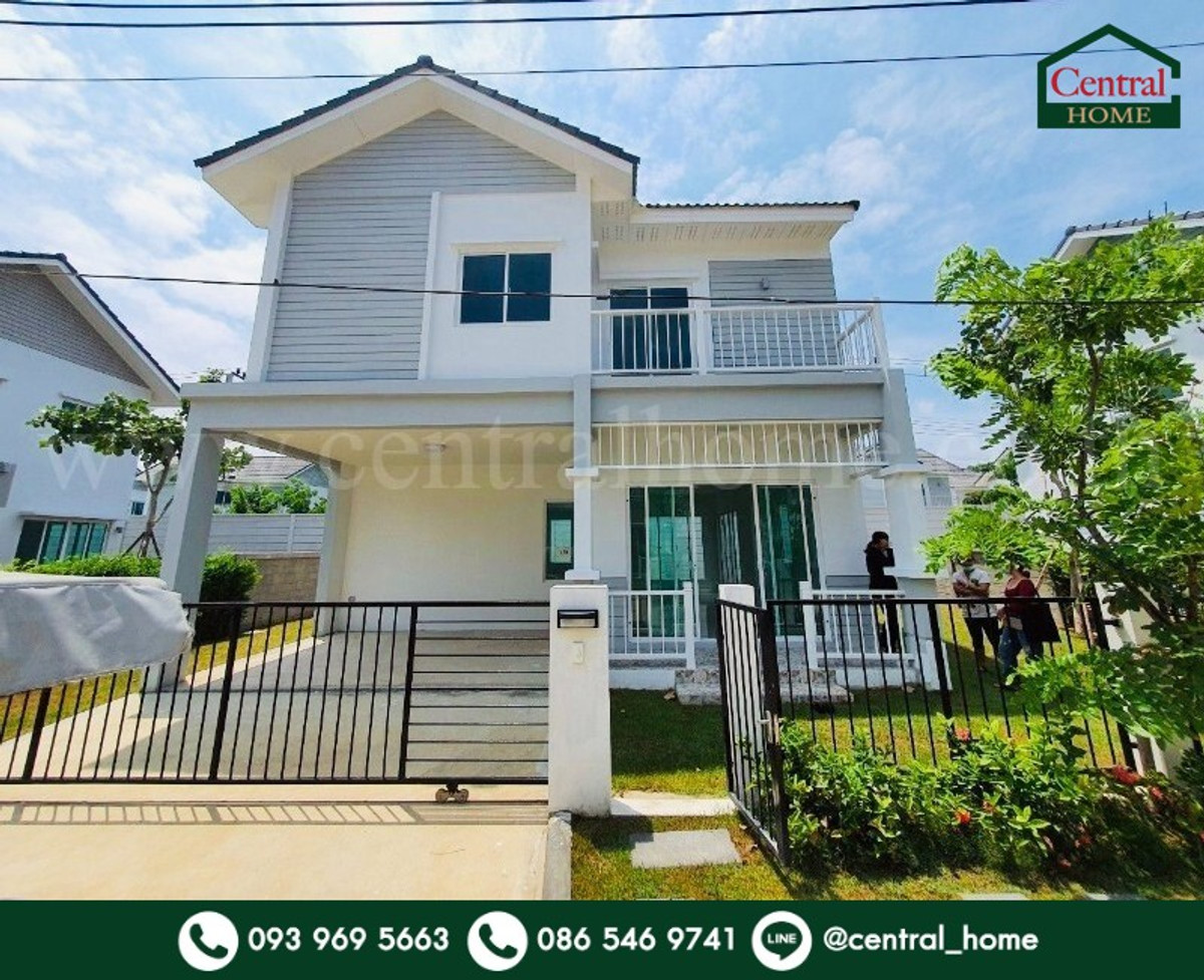 Single house Iconature Rama 2 - Thian Talay, cheap price. Single house Iconature Rama 2 - Thian Talay, cheap price.