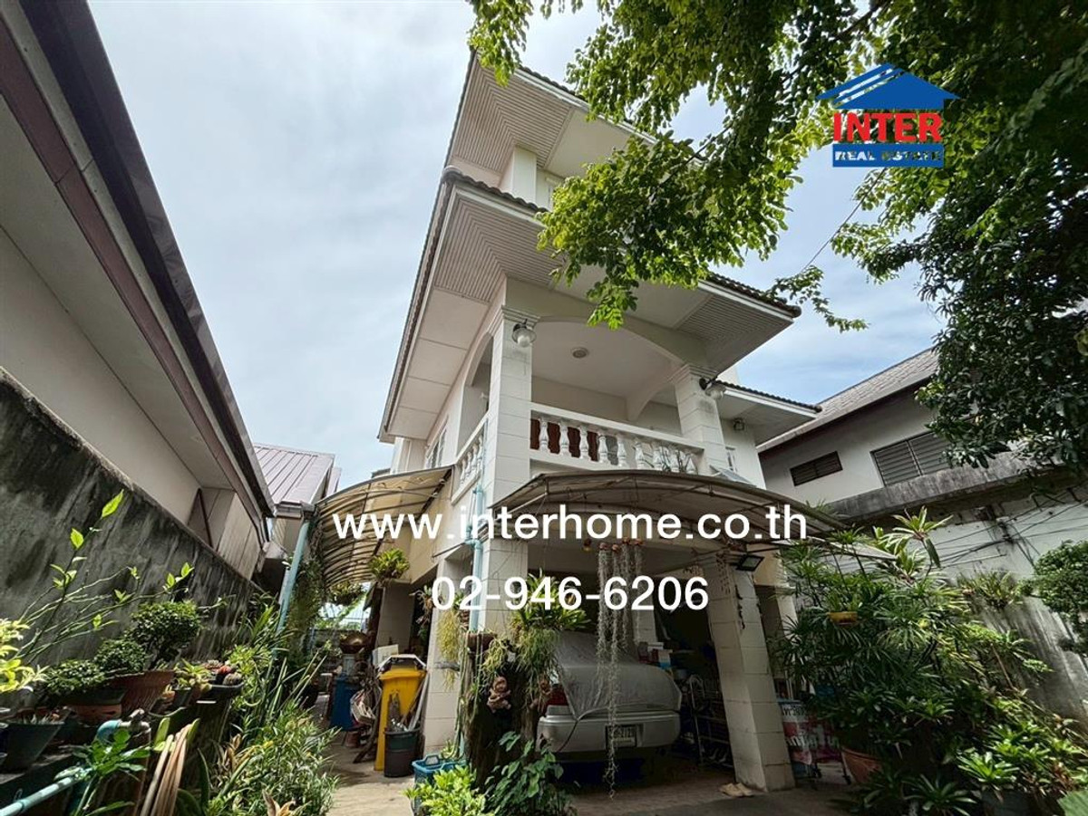 บ้านเดี่ยว 3 ชั้น 67 ตร.ว. หมู่บ้านประชานิเวศน์2 ซอยสามัคคี65 ถนนประชาชื่น ถนนสามัคคี ปากเกร็ด นนทบุรี – รูปที่ 2