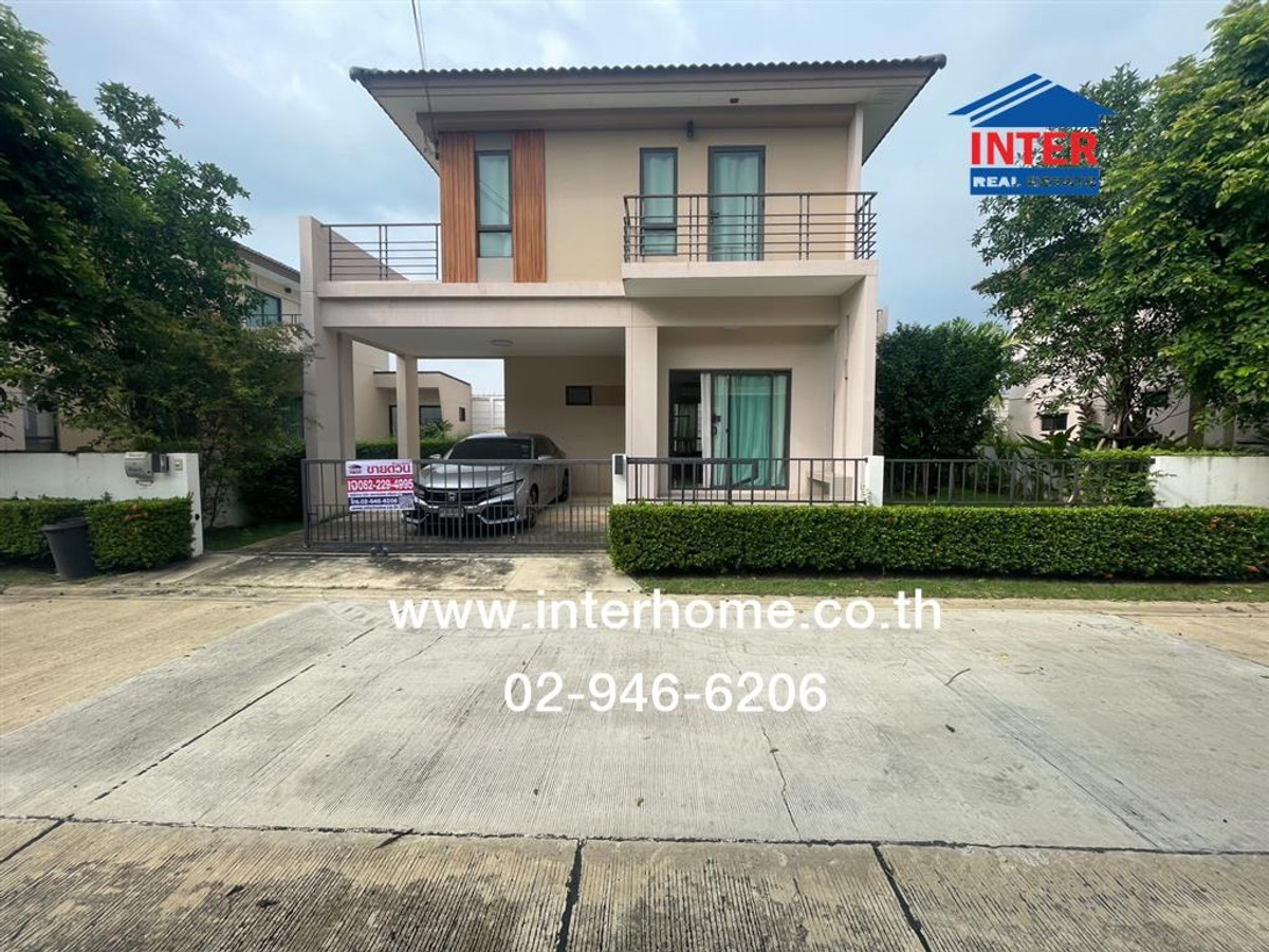 2-story detached house, 50.6 sq m, Thana Village 2. Rama 5-Bang Yai Soi Kaew In Kanchanaphisek Road Chan Thong Iam Road, Khlong Thanon, Bang Yai, Nonthaburi