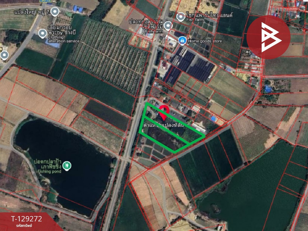 Land for sale, area 9 rai 3 ngan 64 square wah, Tha Pha Subdistrict, Ban Pong District, Ratchaburi Province. – รูปที่ 3