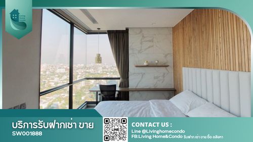 For sale Rhythm Ekkamai with tenant, room decorated very beautifully. Fully furnished SW001888