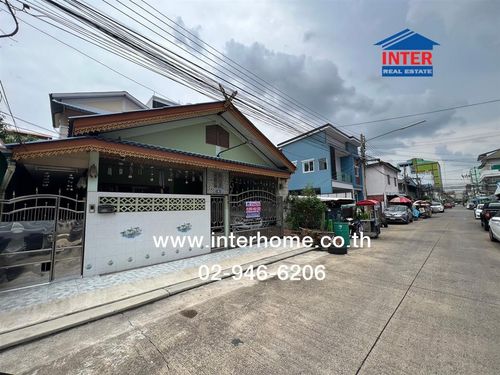 3-story detached house, 45 sq m, Rattanakosin 200 Pi Village, Rangsit-Pathum Thani Road, Phahon Yothin Road, Thanyaburi, Pathum Thani.