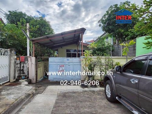 บ้านเดี่ยว 1 ชั้น 36 ตร.ว. บ้านเดี่ยว ซอยติวานนท์40 ใกล้ MRTสถานีสนามบินน้ำ ถนนติวานนท์ ถนนรัตนาธิเบศน์ เมืองนนทบุรี นนทบุรี