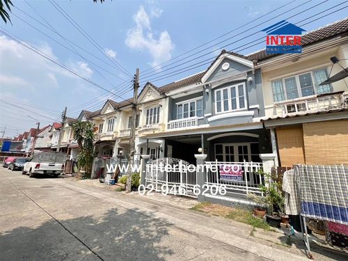 ทาวน์เฮ้าส์ 2 ชั้น 18 ตร.ว. หมู่บ้านบุศรินทร์ รามอินทรา ซอยพระยาสุเรนทร์40 ถนนพระยาสุเรนทร์ ถนนคู้บอน เขตคลองสามวา กรุงเทพมหานคร