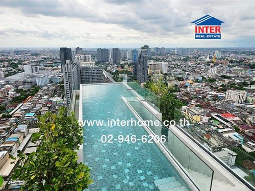 Condominium 29 sq m. Quintara Maiden Pho Nimit near BTS Pho Nimit. Krungthonburi Road Somdet Phrachao Taksin Road, Thonburi District, Bangkok