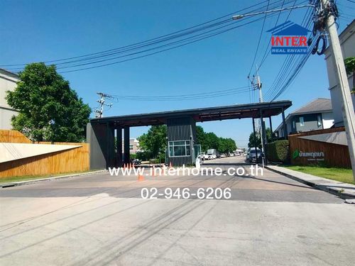 ทาวน์เฮ้าส์ 2 ชั้น 26.2 ตร.ว. หมู่บ้านพฤกษา113 กรุงเทพฯ-ปทุมธานี ซอยวัดไพร่ฟ้า ถนนกรุงเทพ-ปทุมธานี ถนนราชพฤกษ์ เมืองปทุมธานี ปทุมธานี