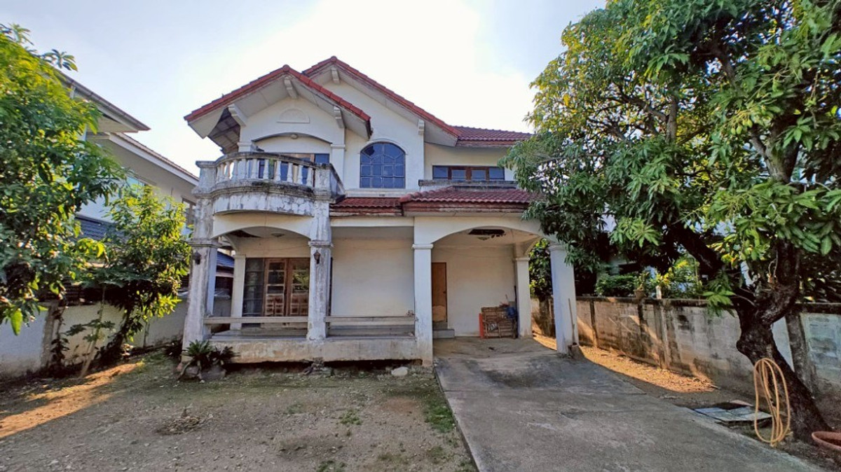 2-story detached house for sale, Phetmanee Village Rat Uthit Road 18 Near the Pink Line MRT station (N.1958)