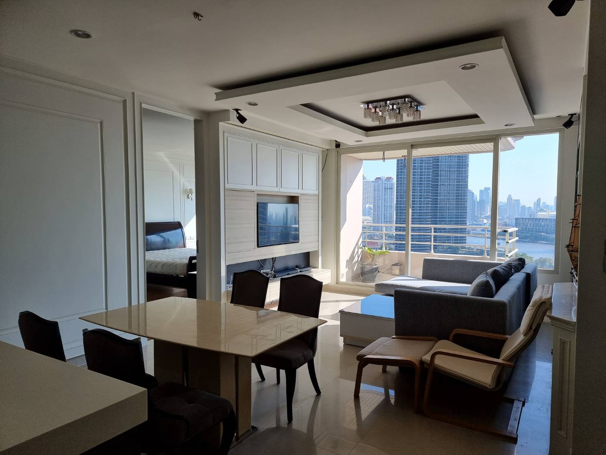 94sqm Riverside, Beautiful 2 bedrooms for rent and sale at Watermark Choapraya 94sqm Riverside, Beautiful 2 bedrooms for rent and sale at Watermark Choapraya