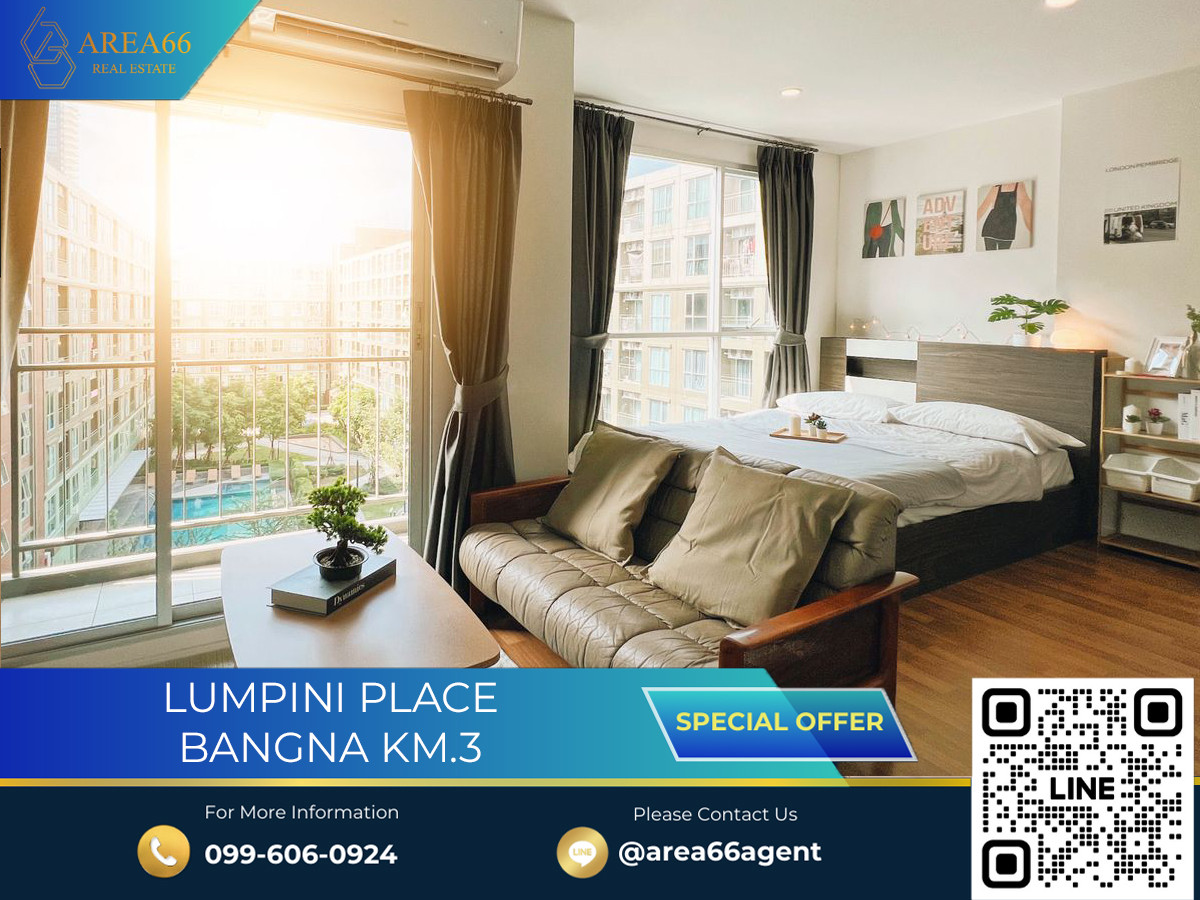 🔥 For sale!! Condo Lumpini Place Bangna KM.3 🔥 For sale!! Condo Lumpini Place Bangna KM.3