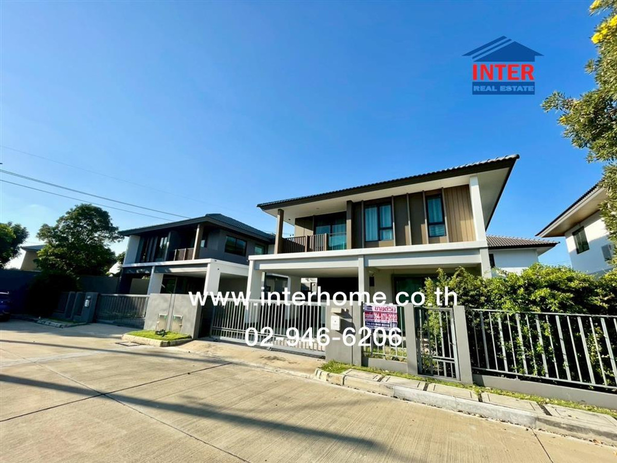 บ้านเดี่ยว 2 ชั้น 50.2 ตร.ว. หมู่บ้านสราญสิริ รังสิต ใกล้ฟิวเจอร์พาร์ครังสิต ถนนรังสิต-ปทุมธานี เมืองปทุมธานี ปทุมธานี – รูปที่ 2