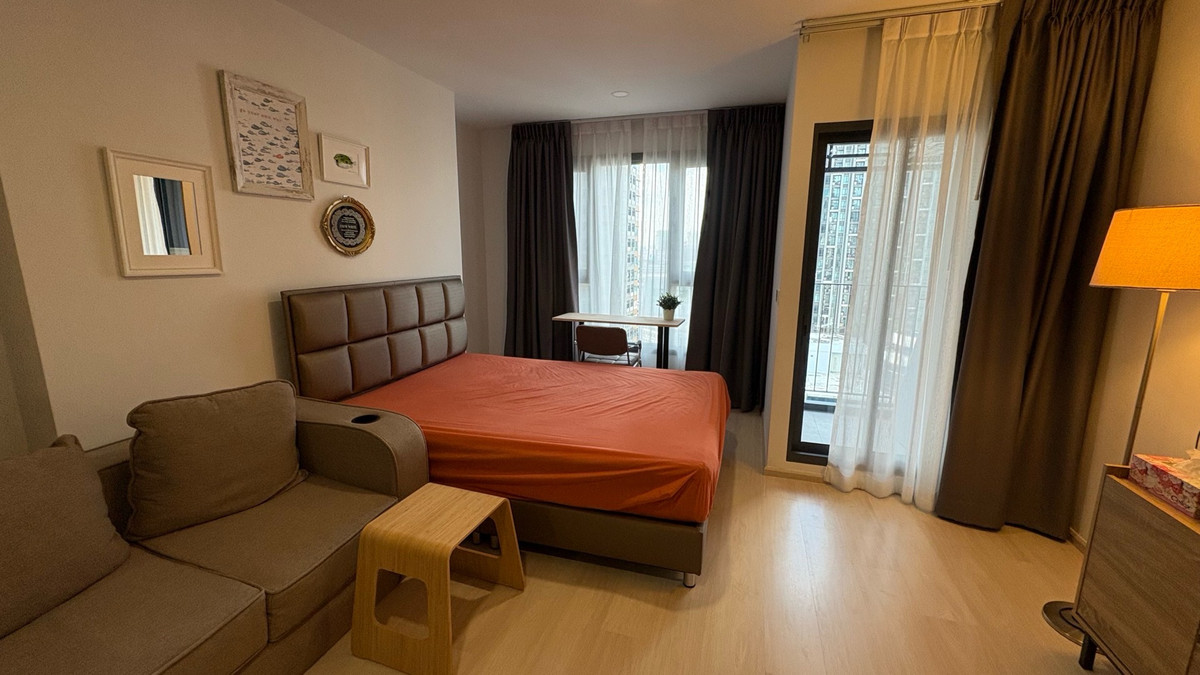 First hand condo, studio room, high floor, city view, ready to move in. – รูปที่ 2