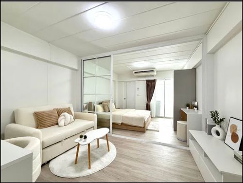 ขายห้องสวยตกแต่งพร้อมอยู่ คอนโด studio one zone condo ทำเล MRT (S5263)