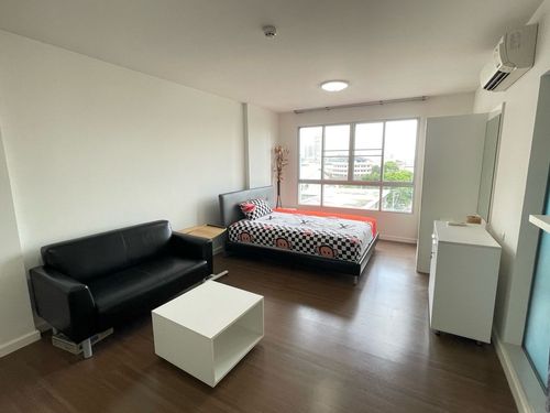 Studio condo for sale, 30 sq m., with furniture, project d condo sathupradit 49 (S5265)